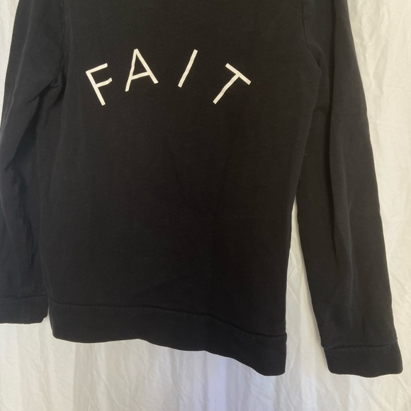 Madewell Bien Fait Crewneck Sweatshirt Size Small - Picture 3 of 6
